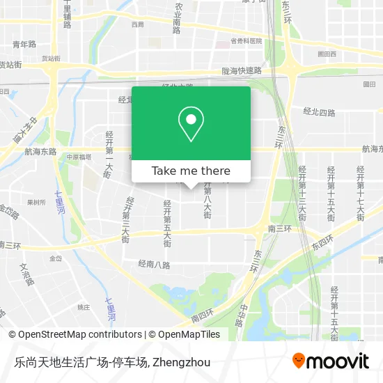 乐尚天地生活广场-停车场 map