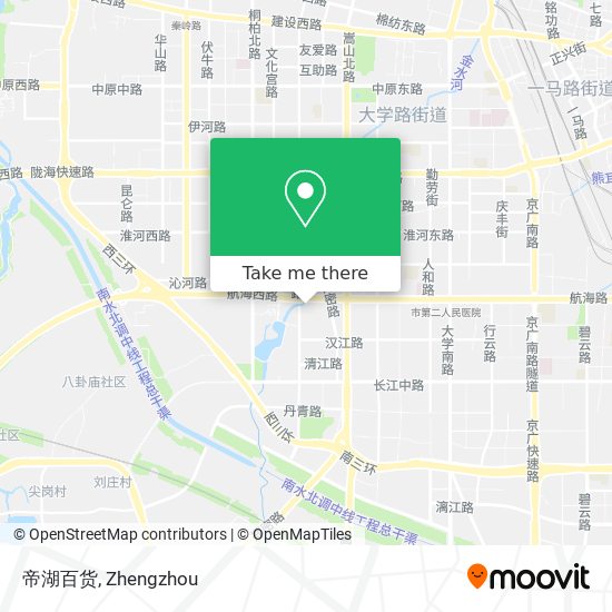 帝湖百货 map