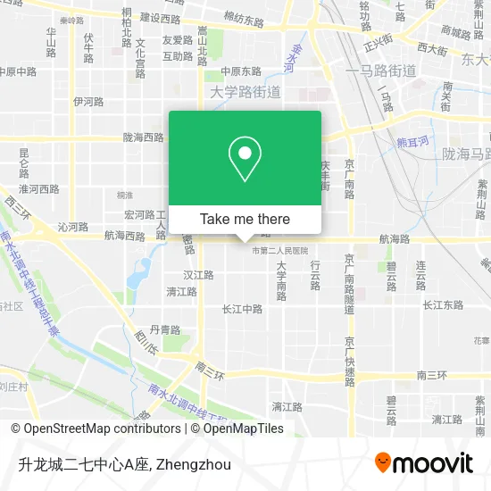 升龙城二七中心A座 map