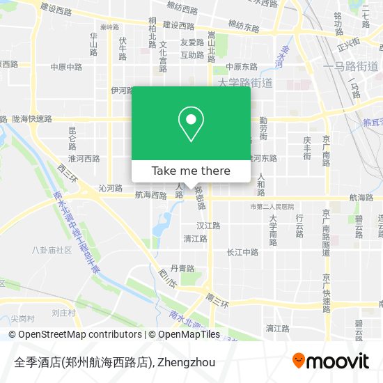 全季酒店(郑州航海西路店) map