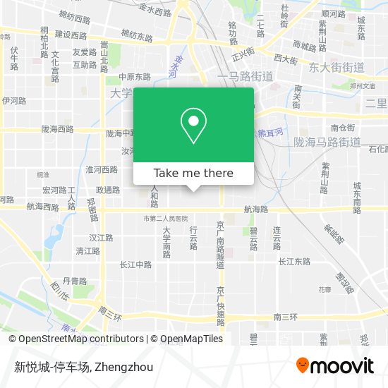 新悦城-停车场 map