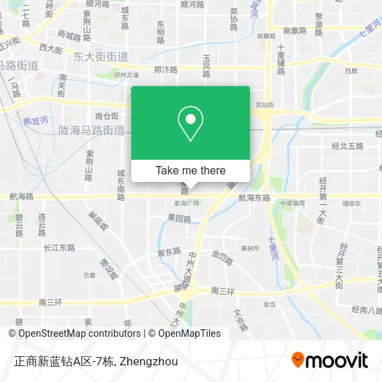 正商新蓝钻A区-7栋 map