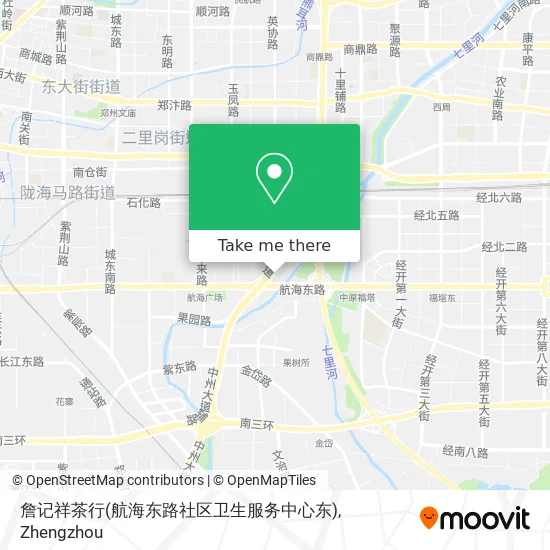 詹记祥茶行(航海东路社区卫生服务中心东) map