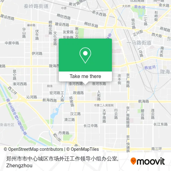 郑州市市中心城区市场外迁工作领导小组办公室 map