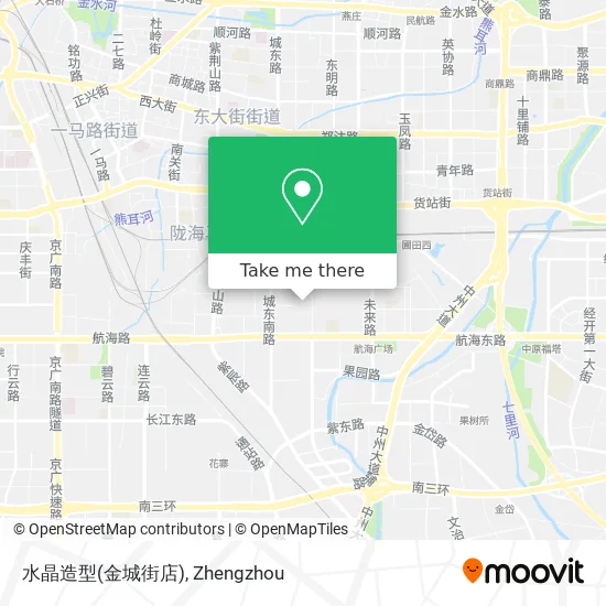 水晶造型(金城街店) map