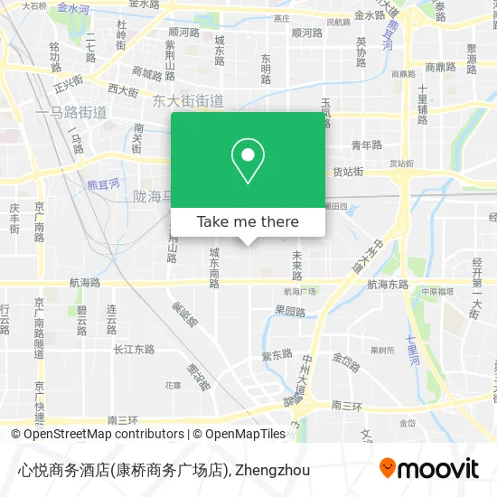 心悦商务酒店(康桥商务广场店) map