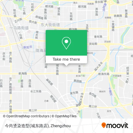 今尚烫染造型(城东路店) map