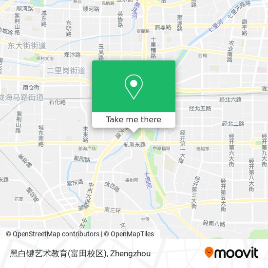 黑白键艺术教育(富田校区) map