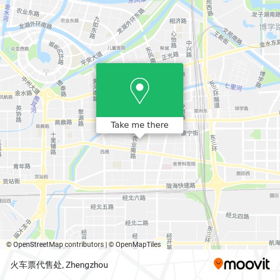 火车票代售处 map