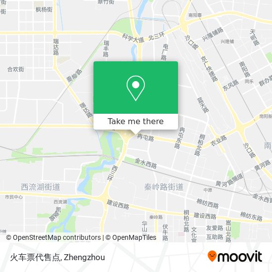 火车票代售点 map