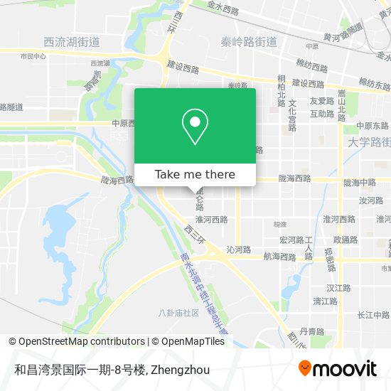 和昌湾景国际一期-8号楼 map