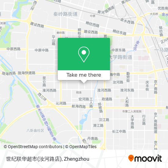 世纪联华超市(汝河路店) map