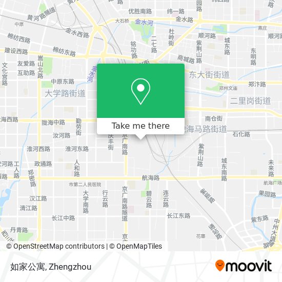 如家公寓 map
