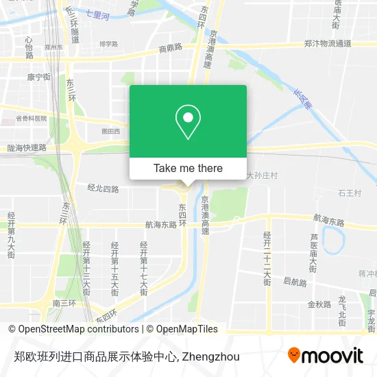 郑欧班列进口商品展示体验中心 map