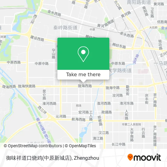 御味祥道口烧鸡(中原新城店) map