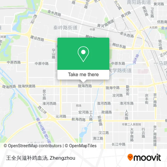 王全兴滋补鸡血汤 map