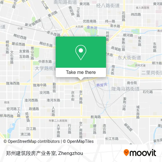 郑州建筑段房产业务室 map