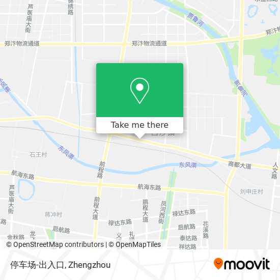 停车场-出入口 map