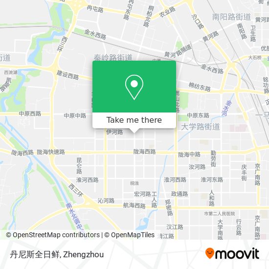 丹尼斯全日鲜 map