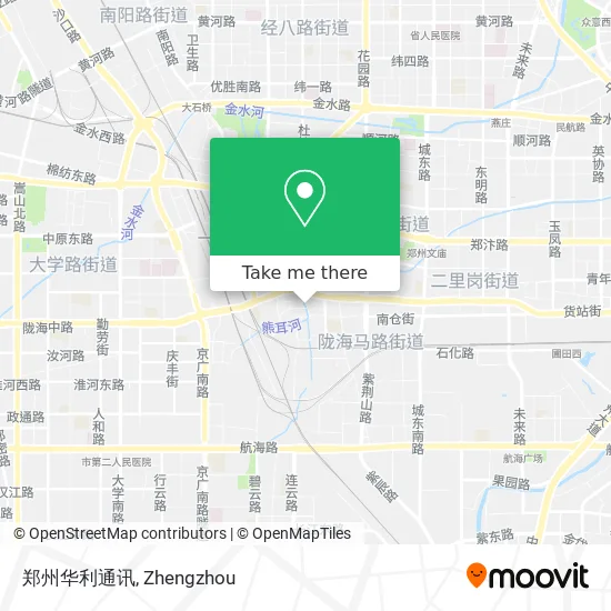 郑州华利通讯 map