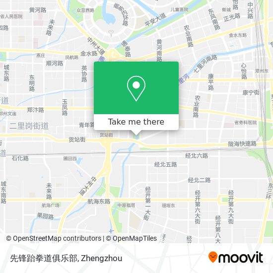 先锋跆拳道俱乐部 map
