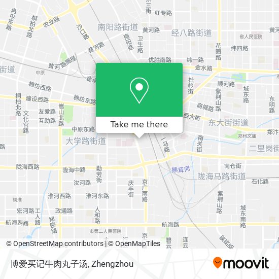 博爱买记牛肉丸子汤 map