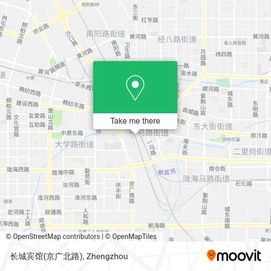 长城宾馆(京广北路) map