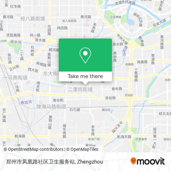 郑州市凤凰路社区卫生服务站 map
