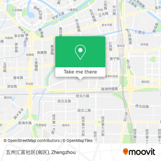 五州汇富社区(南区) map
