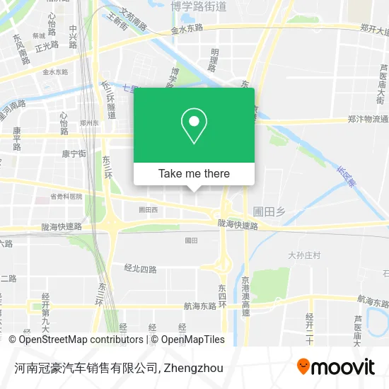 河南冠豪汽车销售有限公司 map