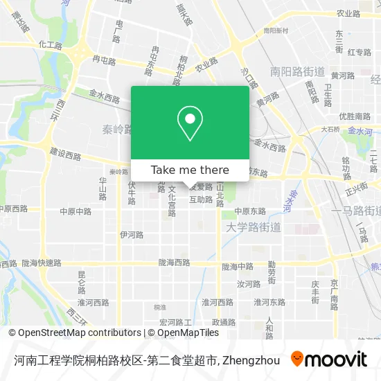河南工程学院桐柏路校区-第二食堂超市 map