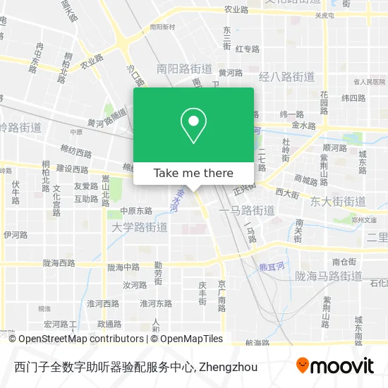 西门子全数字助听器验配服务中心 map