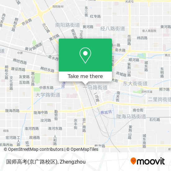 国师高考(京广路校区) map
