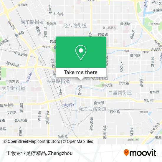 正妆专业足疗精品 map