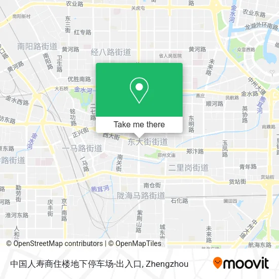 中国人寿商住楼地下停车场-出入口 map