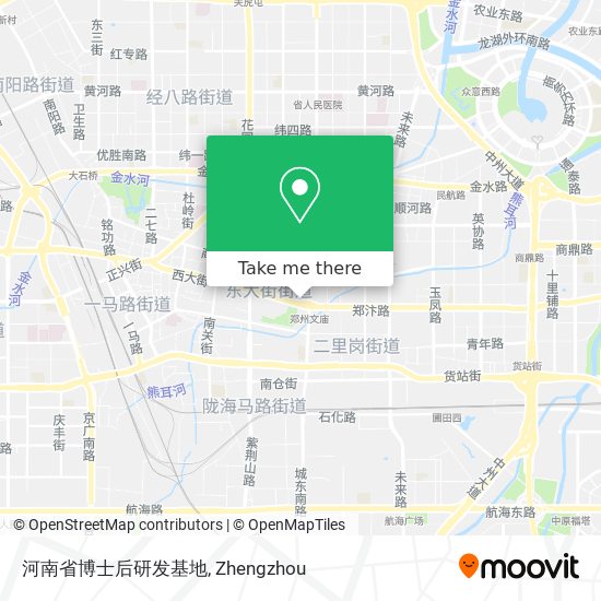 河南省博士后研发基地 map