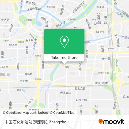 中国石化加油站(聚源路) map