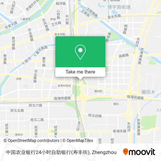 中国农业银行24小时自助银行(寿丰街) map