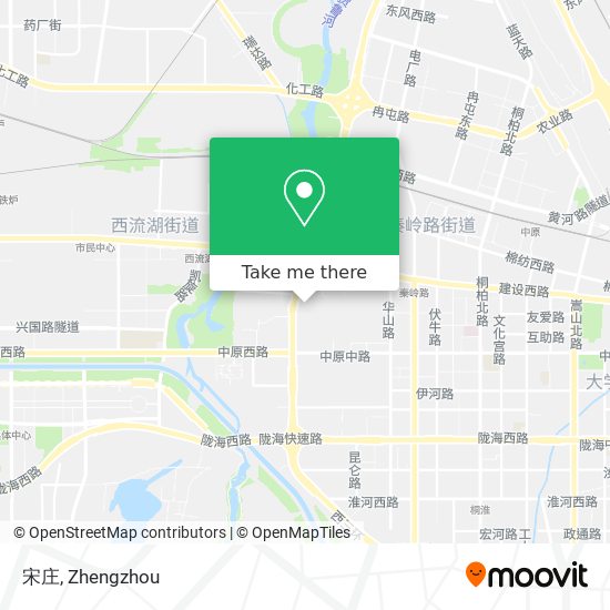 宋庄 map