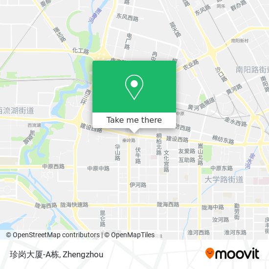 珍岗大厦-A栋 map