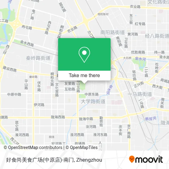 好食尚美食广场(中原店)-南门 map