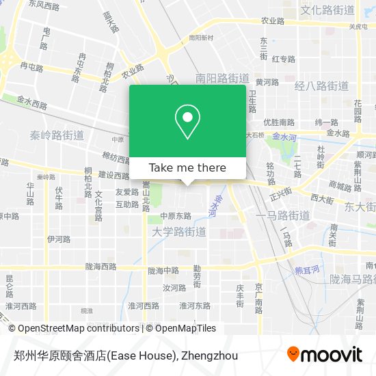郑州华原颐舍酒店(Ease House) map