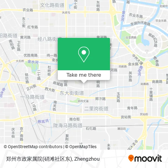 郑州市政家属院(硝滩社区东) map