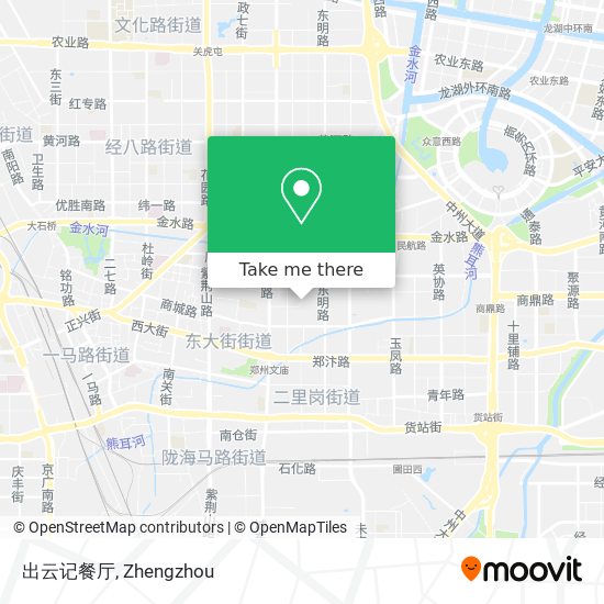 出云记餐厅 map