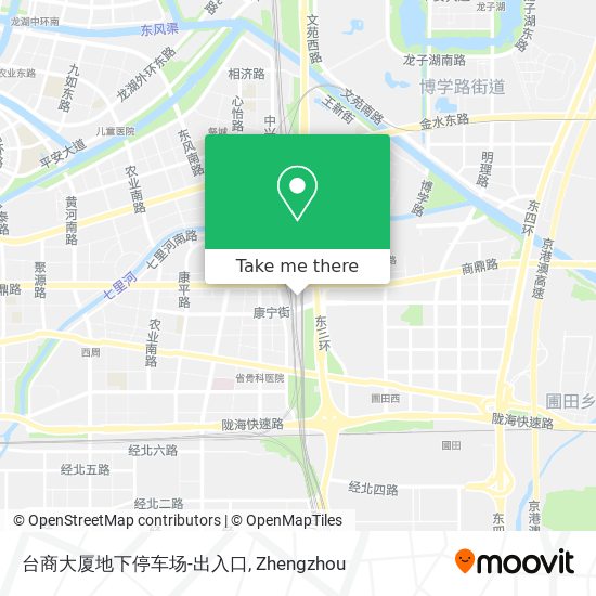 台商大厦地下停车场-出入口 map
