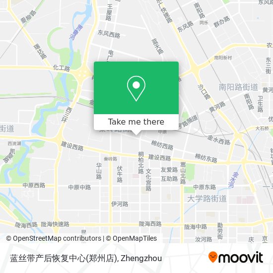蓝丝带产后恢复中心(郑州店) map