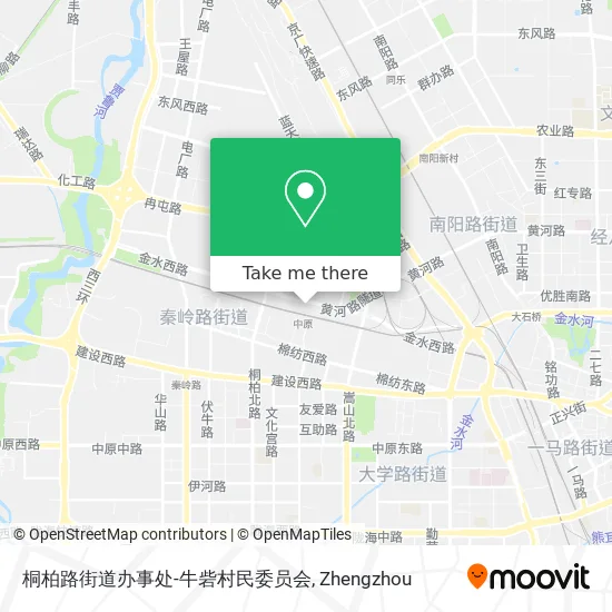 桐柏路街道办事处-牛砦村民委员会 map