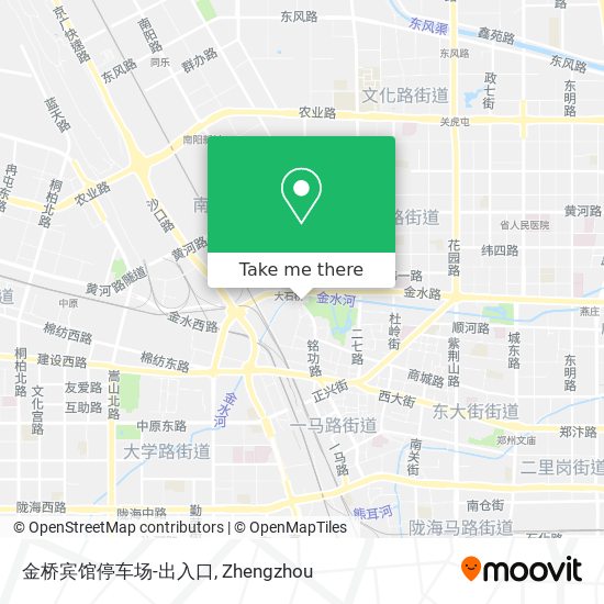 金桥宾馆停车场-出入口 map