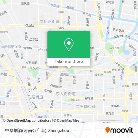 中华烟酒(河南饭店南) map