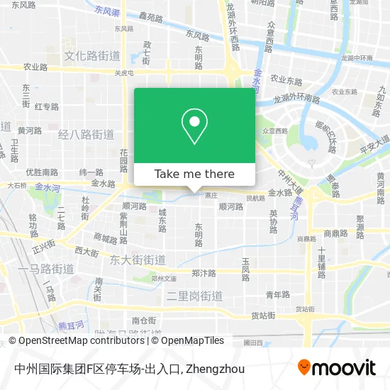 中州国际集团F区停车场-出入口 map